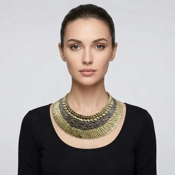 Multi-Layered_Golden_Coin_Necklace
