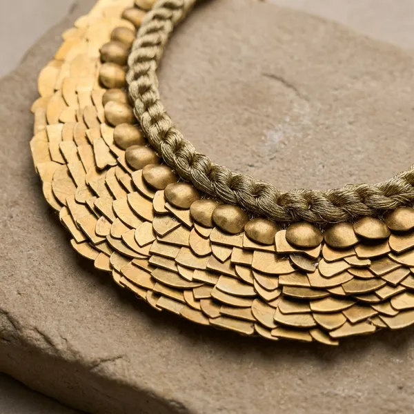 Gold-Toned_Crescent_Bib_Statement_Necklace