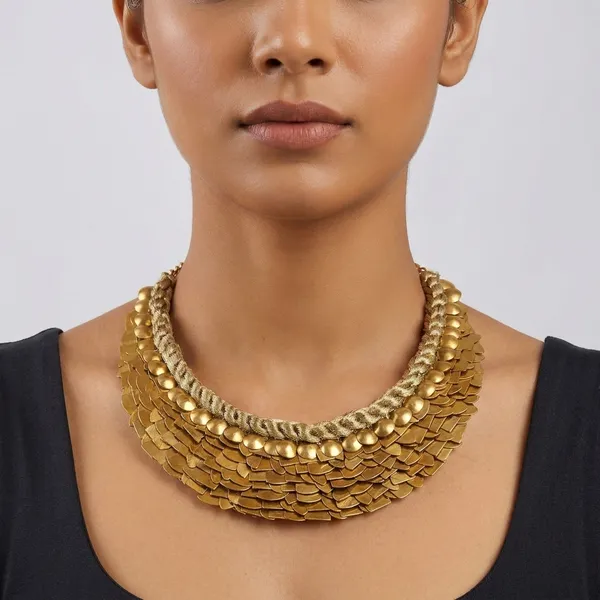 Gold-Toned_Crescent_Bib_Statement_Necklace