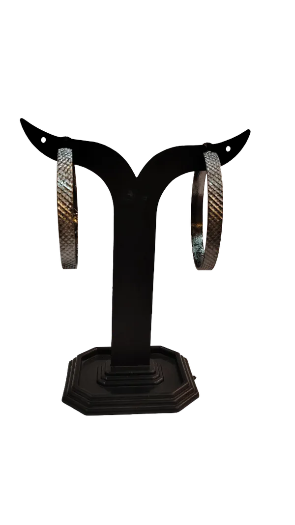 Textured_Silver_Hoop_Earrings
