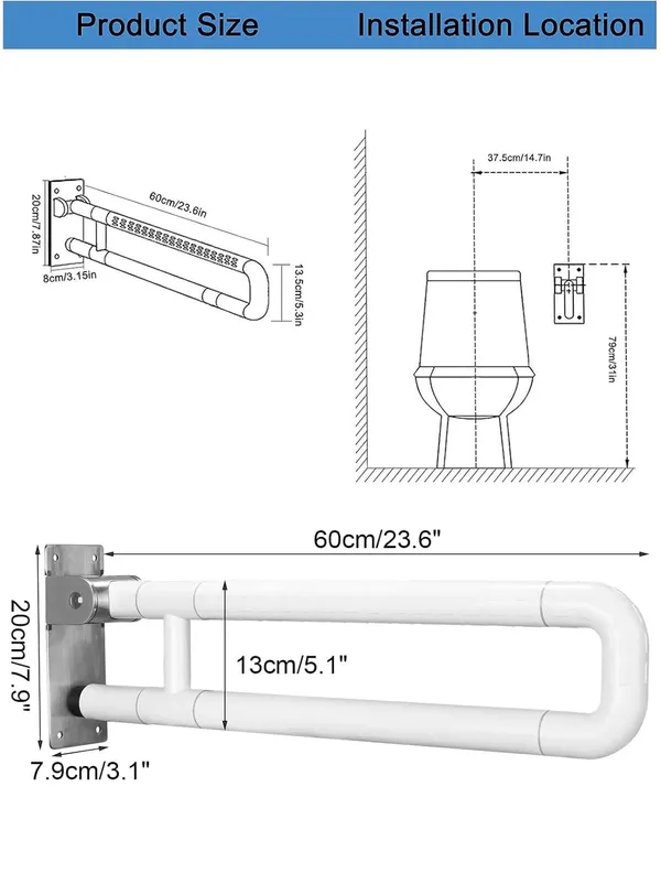 U_Shape_Wall_Support_Grab_Bar