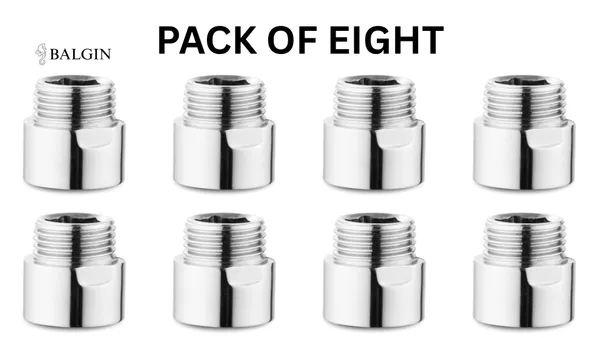 1_Inch_Extension_Nipple_Brass_(Pack_Of_8)