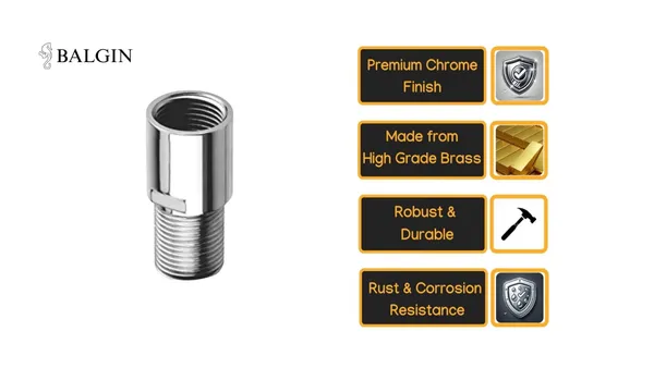 1.5_Inch_Extension_Nipple_Brass_(Pack_Of_6)