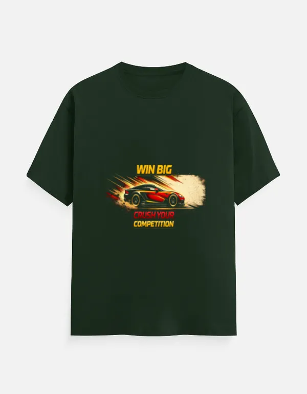 Bottle_Green_Cotton_T_Shirt_For_Men