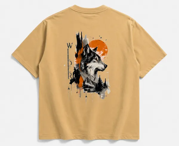 Wolf_Graphic_Back_Print_Men’s_T-Shirt