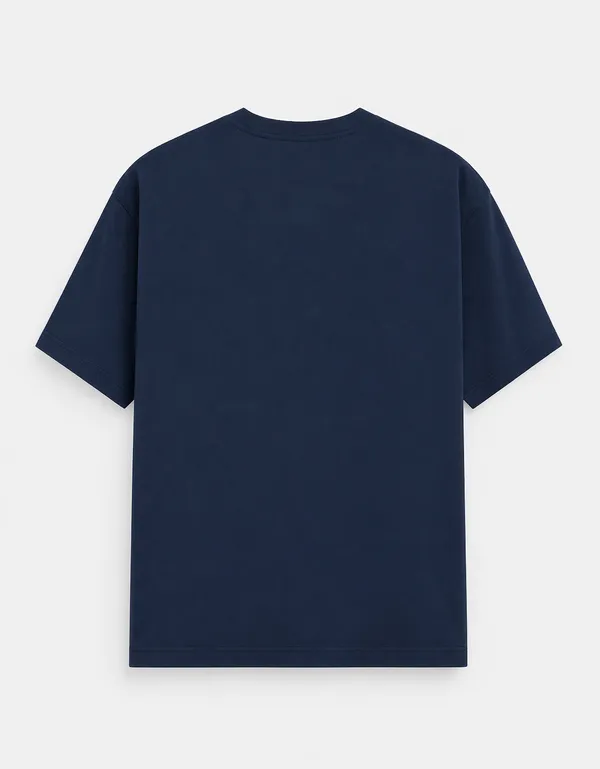 Oversized_Navy_Blue_Cotton_T_Shirt_For_Men