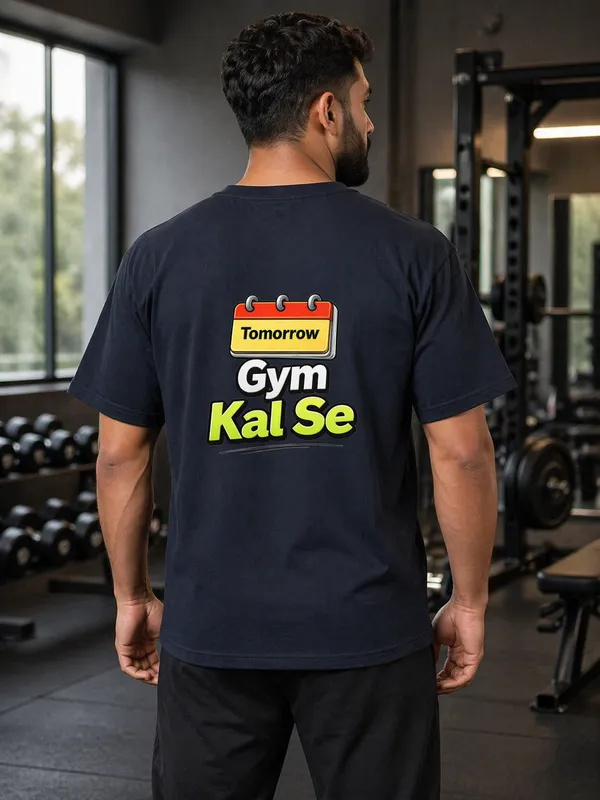 Oversized_Navy_Blue_Cotton_T_Shirt_For_Men