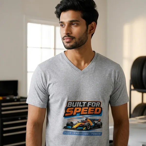 Grey_Melange_Cotton_T_Shirt_For_Men