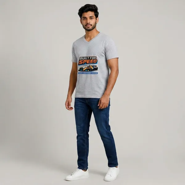 Grey_Melange_Cotton_T_Shirt_For_Men