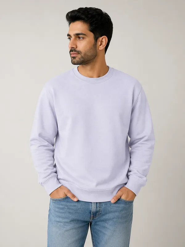 Lavender_Sweat_Shirt_For_Men