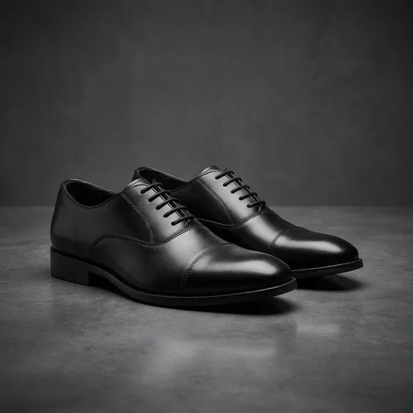 Black_Real_Leather_Formal_Wear_Oxford_Shoes_For_Men