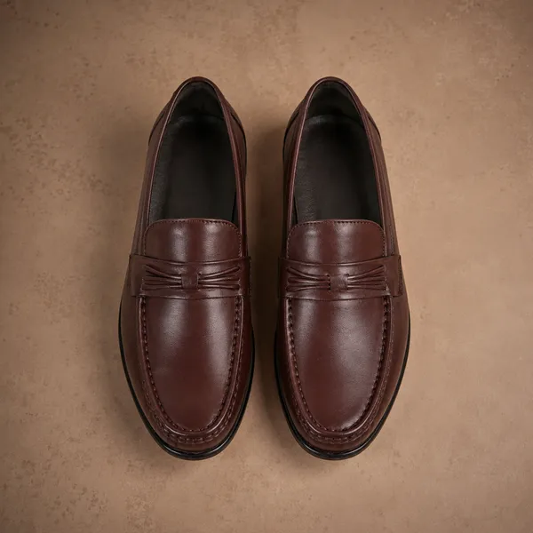 Brown_Real_Leather_Formal_Wear_Loafers_For_Men