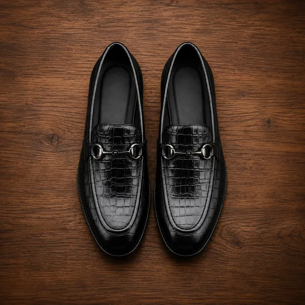Black_Real_Leather_Formal_Wear_Loafers_For_Men