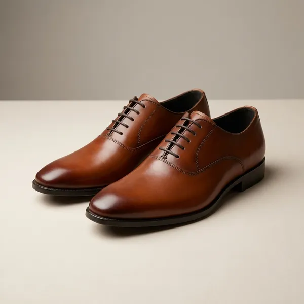 Brown_Real_Leather_Formal_Wear_Oxford_Shoes_For_Men
