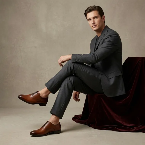 Brown_Real_Leather_Formal_Wear_Oxford_Shoes_For_Men
