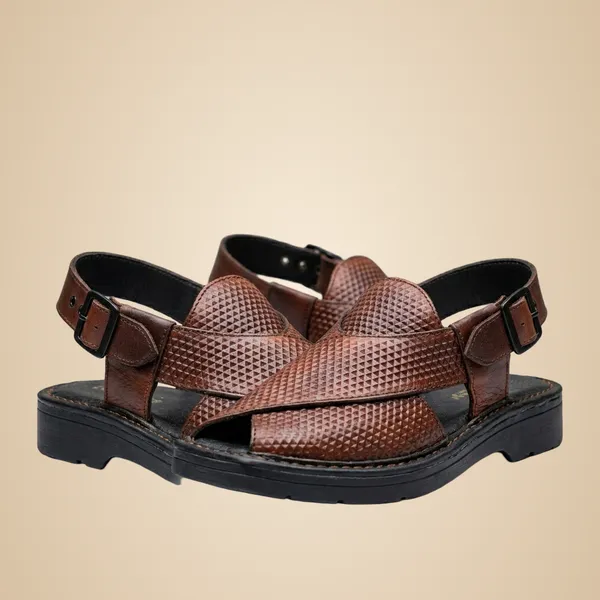 Brown_Real_Leather_Casual_Wear_Sandals_For_Men