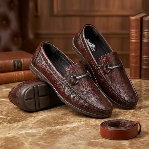 Brown_Real_Leather_Casual_Wear_Loafers_For_Men