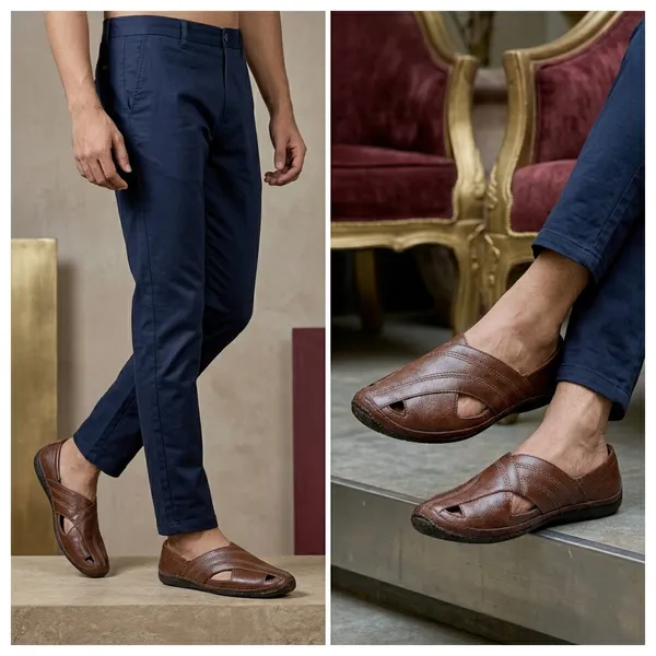 Brown_Real_Leather_Casual_Wear_Sandals_For_Men
