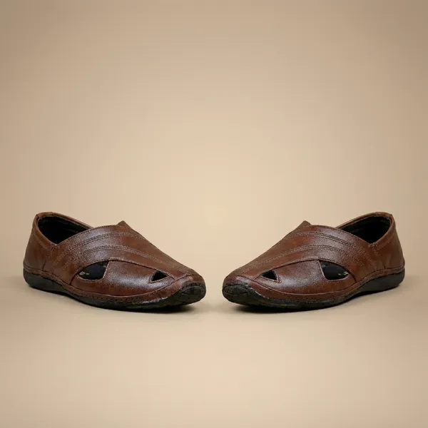 Brown_Real_Leather_Casual_Wear_Sandals_For_Men