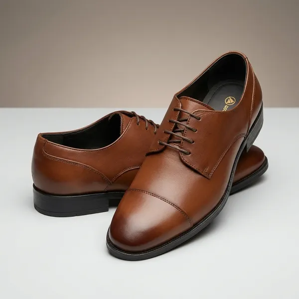 Brown_Real_Leather_Formal_Wear_Oxford_Shoes_For_Men