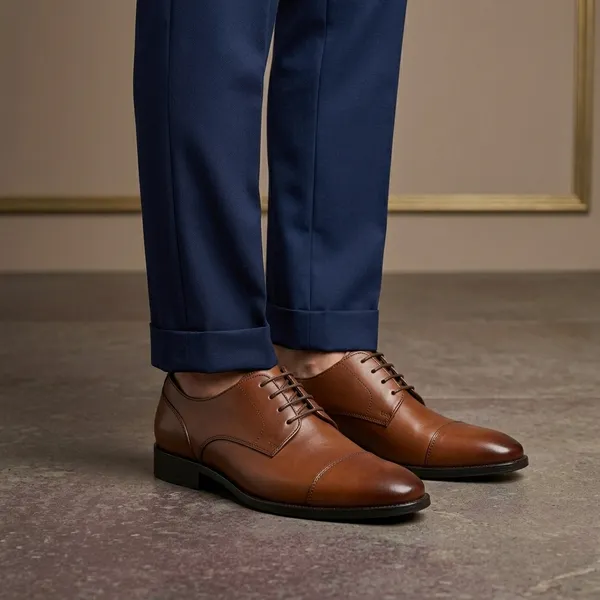 Brown_Real_Leather_Formal_Wear_Oxford_Shoes_For_Men