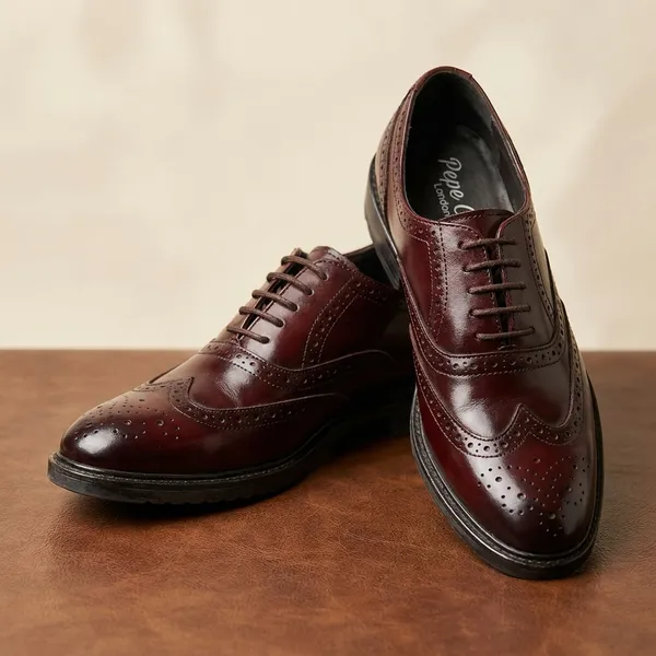 Brown_Real_Leather_Formal_Wear_Oxford_Shoes_For_Men