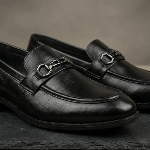 Black_Real_Leather_Formal_Wear_Loafers_For_Men