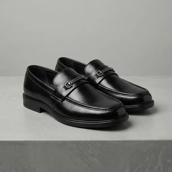 Black_Real_Leather_Formal_Wear_Loafers_For_Men