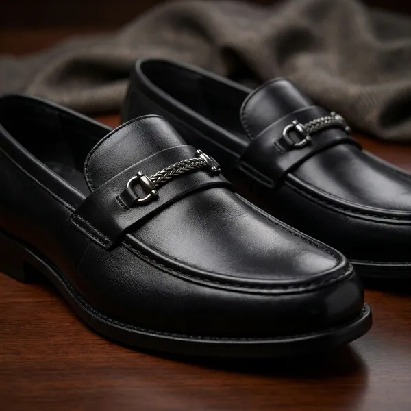 Black_Real_Leather_Formal_Wear_Loafers_For_Men