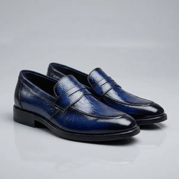 Blue_Real_Leather_Formal_Wear_Loafers_For_Men