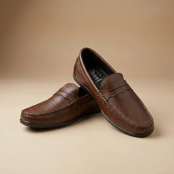 Brown_Real_Leather_Casual_Wear_Loafers_For_Men