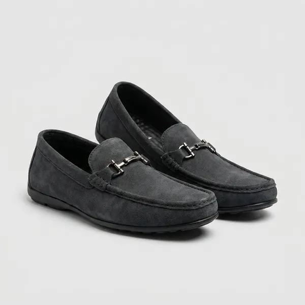Grey_Real_Leather_Formal_Wear_Loafers_For_Men
