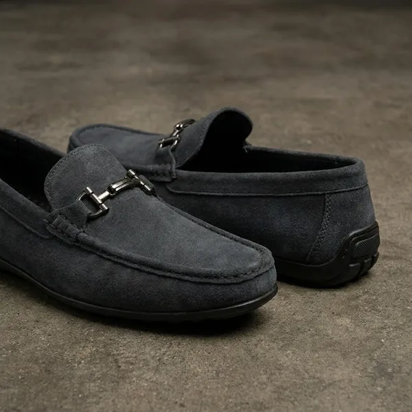 Grey_Real_Leather_Formal_Wear_Loafers_For_Men