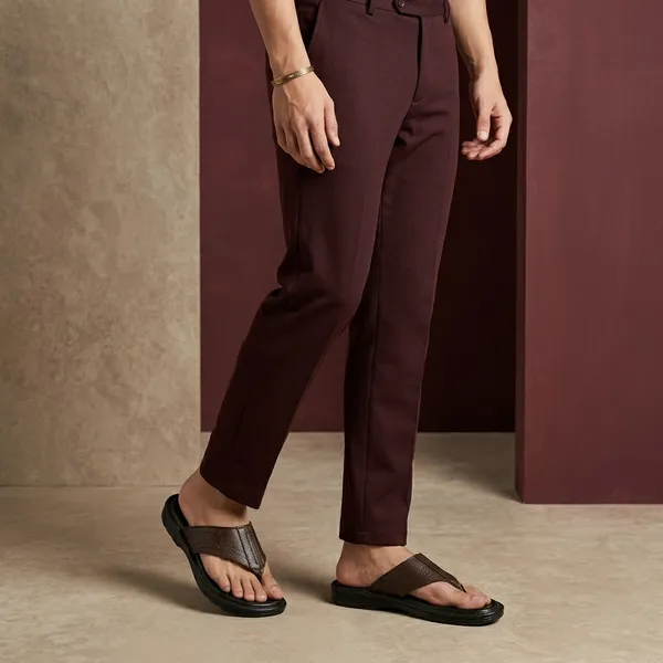 Brown_Real_Leather_Casual_Wear_Slide_Sandals_For_Men
