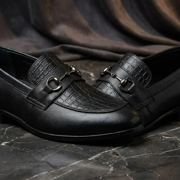 Black_Real_Leather_Formal_Wear_Loafers_For_Men