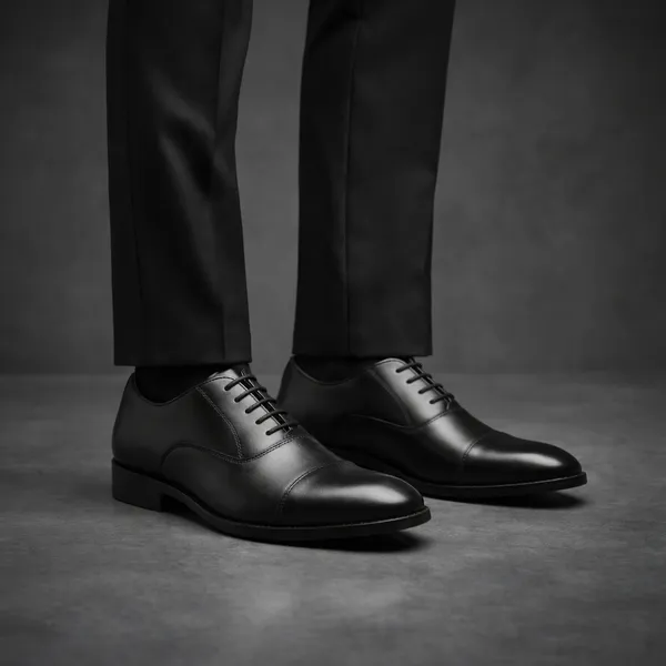 Black_Real_Leather_Formal_Wear_Oxford_Shoes_For_Men