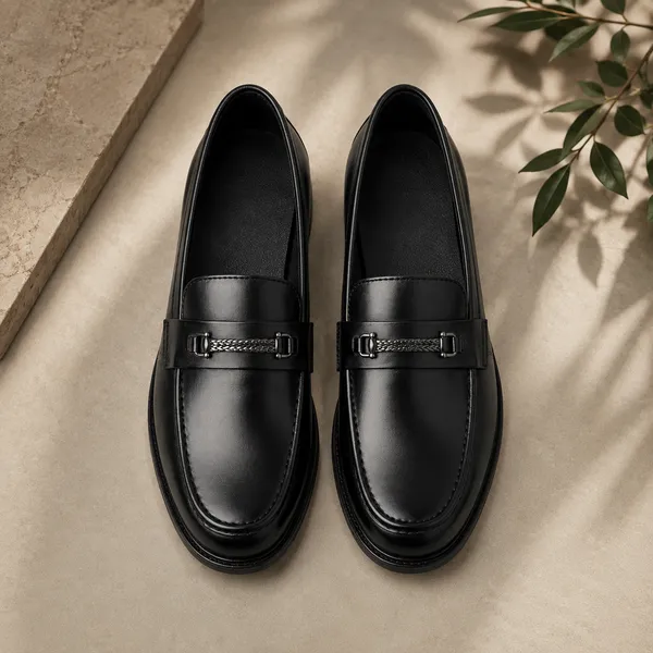 Black_Real_Leather_Formal_Wear_Loafers_For_Men