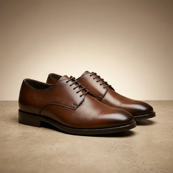 Brown_Real_Leather_Formal_Wear_Formal_Shoes_Combo_For_Men