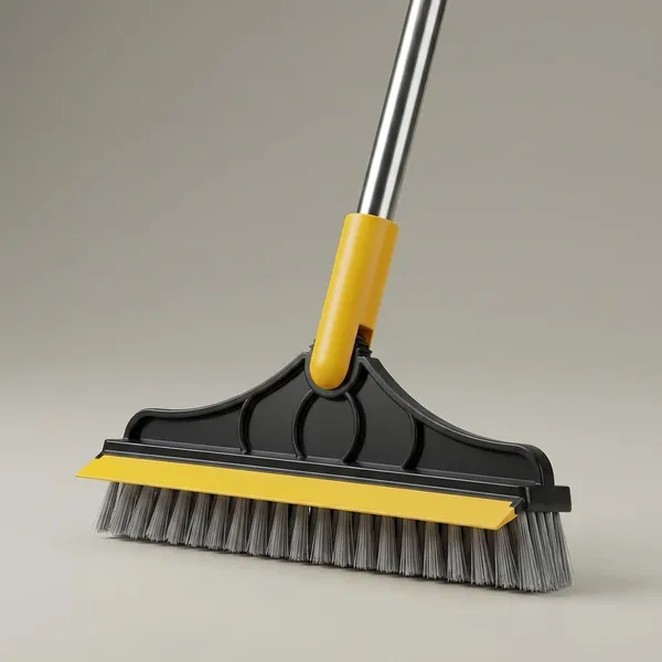 Yellow_Stainless_Steel_2_In_1_Scrape_Floor_Scrubbing_Brush_(Pack_Of_2)