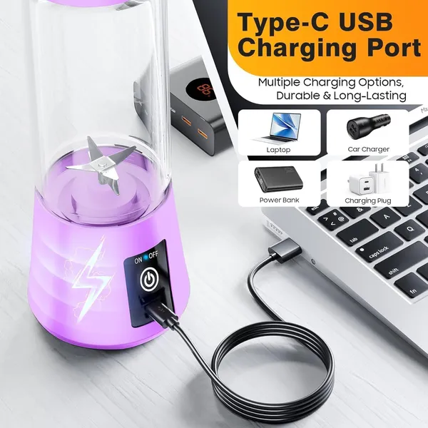 Plastic_6_Blade_Usb_Juicer