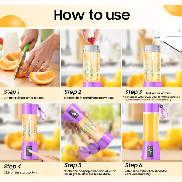 Plastic_6_Blade_Usb_Juicer