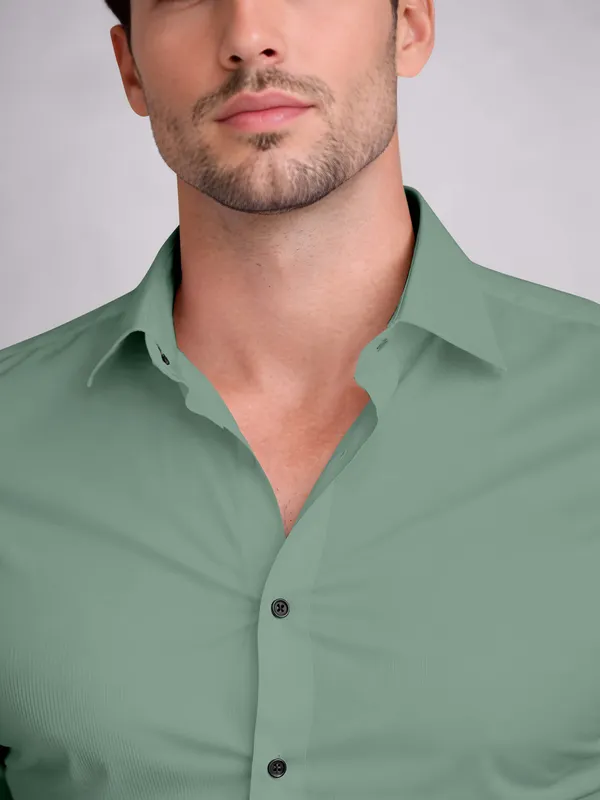 Sage_Green_Cotton_Blend_Slim_Fit_Shirt_Men