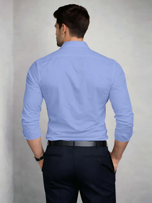 Lavender_Cotton_Blend_Slim_Fit_Shirt_Men
