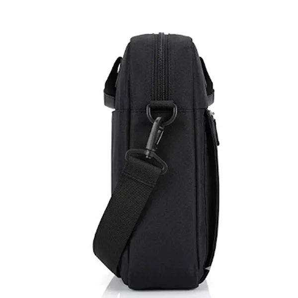 Black_Premium_Polyester_Laptop_Bag_With_Adjustable_Shoulder_Strap_For_Unisex
