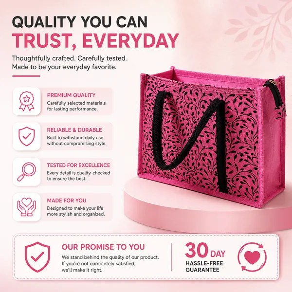 Printed_Pink_Designer_Jute_Bag
