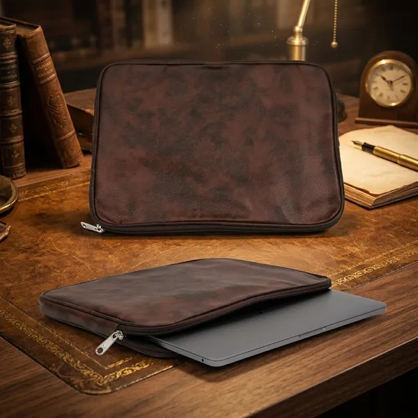 Brown_Premium_Leather_Laptop_Sleeve_With_Zipper_Closure_For_Unisex