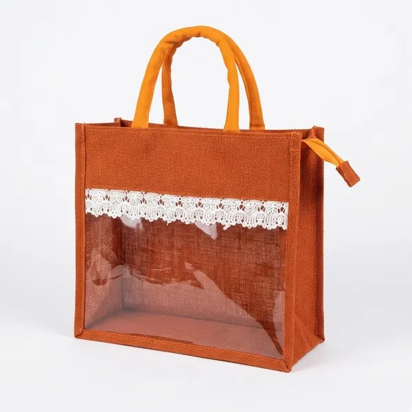 Orange_Jute_Bag_with_Lace