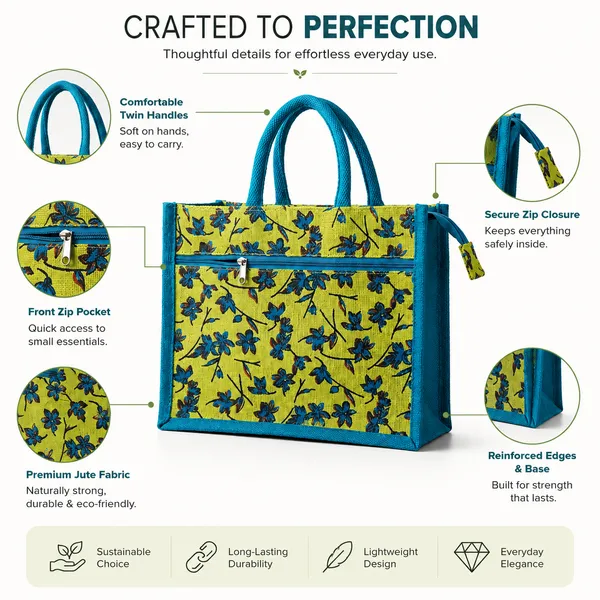 Printed_Green_Designer_Jute_Bag