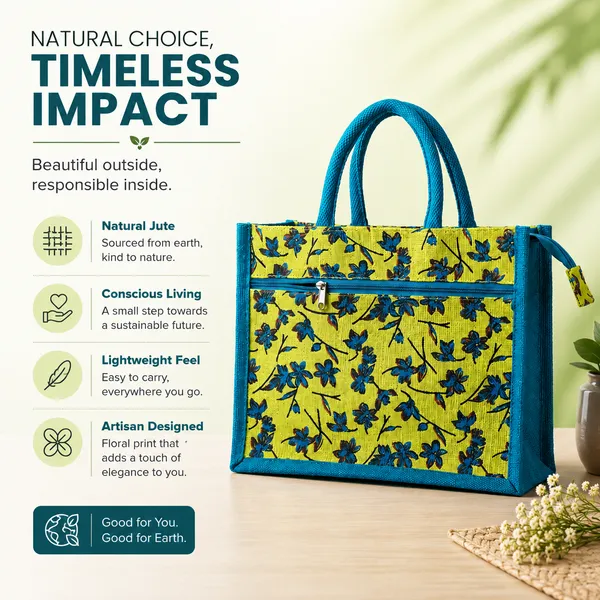 Printed_Green_Designer_Jute_Bag