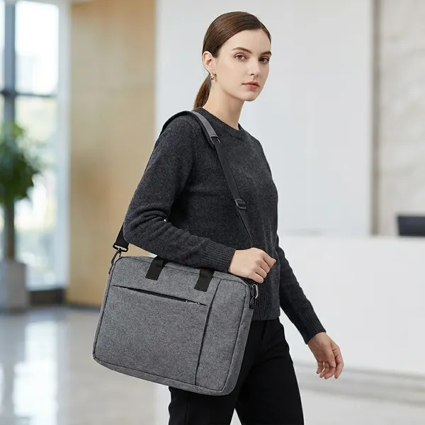 Dark_Grey_Premium_Polyester_Laptop_Bag_With_Water-Resistant_Fabric_And_Padded_Sleeve_For_Unisex
